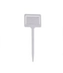 2 PCS Garden Plant Plastic Insert Labels(White)