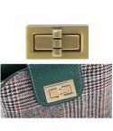 Handbag Hardware Accessories Gilt Metal Lock