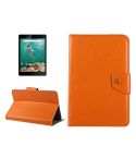 9 inch Tablets Leather Case Crazy Horse Texture Protective Case Shell with Holder for ONDA V891w, Ramos i9s Pro & Win8, Colorfly i898W & i898A(Orange)