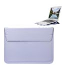 Universal Envelope Style PU Leather Case with Holder for Ultrathin Notebook Tablet PC 15.4 inch, Size: 39x28x1.5cm  (Blue Purple)