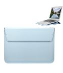 Universal Envelope Style PU Leather Case with Holder for Ultrathin Notebook Tablet PC 15.4 inch, Size: 39x28x1.5cm(Blue)