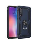 Sergeant Armor Shockproof TPU + PC Protective Case for Xiaomi Mi 9, with 360 Degree Rotation Holder(Blue)