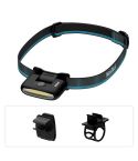 Nextool Multifunctional Headlight COB 170LM Outdoor Camping Rotatable Bicycle Light Warning Lamp with Antibacterial Belt(Black)