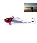 HENGJIA VI026 7cm/24g Full Swimming Layer Plastic Hard Baits Fishing Lures Set Tackle Baits, Bagged (4#)