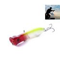 HENGJIA PO032 8cm/12g Simulation Hard Baits Fishing Lures with Hooks Tackle Baits Fit Saltwater and Freshwater (8#)
