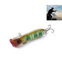HENGJIA PO032 8cm/12g Simulation Hard Baits Fishing Lures with Hooks Tackle Baits Fit Saltwater and Freshwater (10#)