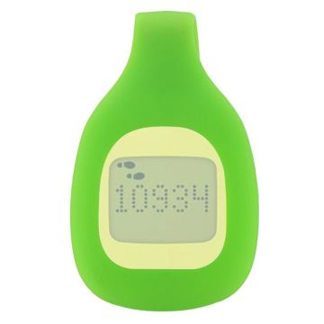 For Fitbit Zip Smart Watch Clip Style Silicone Case, Size: 5.2x3.2x1.3cm(Green)