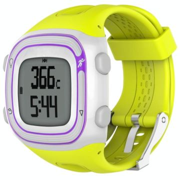 For Garmin Forerunner 10 / 15 Female Style Silicone Sport Watch Band (Cyan)