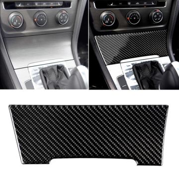 Car Carbon Fiber Cigarette Lighter Decorative Sticker for Volkswagen Golf 7 2013-2017