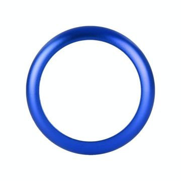 Car Engine Start Key Push Button Ring Trim Sticker Decoration for Nissa Teana / X-TRAIL / Qashqai / Murano / Maxima 2013-2018 (Blue)
