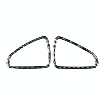 2 PCS / Set Carbon Fiber Car Dashboard Air Outlet Decorative Sticker for Mercedes-Benz B-Class 2019 / GLB 2020,Left and Right Drive Universal