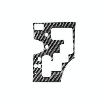 Carbon Fiber Car Gear Panel B Version Decorative Sticker for Lexus GS 2006-2011,Left Drive