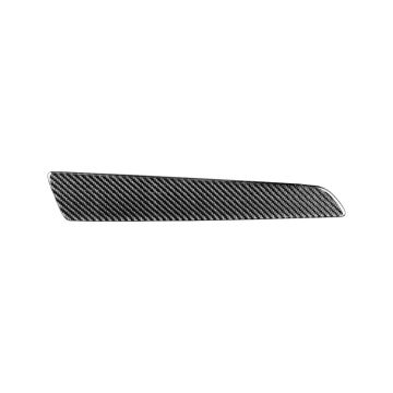Carbon Fiber Car Co-pilot Trim Decorative Sticker for Audi Q3 2013-2018,Left Drive