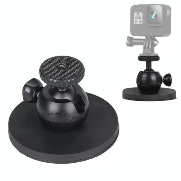 Car Suction Cup Mount Bracket for GoPro Hero11 Black / HERO10 Black / HERO9 Black / HERO8 Black /7 /6 /5 /5 Session /4 Session /4 /3+ /3 /2 /1, Xiaoyi and Other Action Cameras, Style: Single Suction Cup(Black)