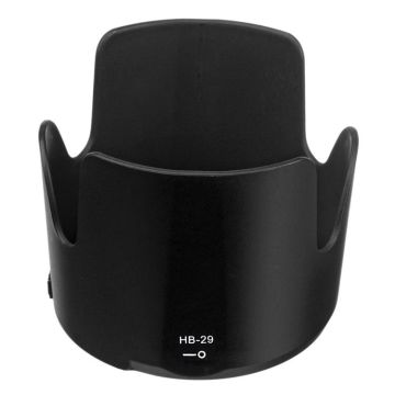HB-29 Lens Hood Shade for Nikon AF&#8209;S 70&#8209;200mm f2.8G VR Lens (Black)