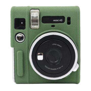 Soft Silicone Protective Case for Fujifilm Instax mini 40 (Green)