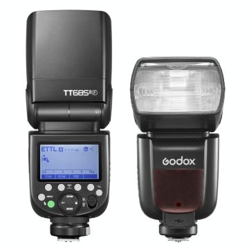 Godox TT685II-F 2.4GHz Wireless TTL HSS 1/8000s Flash Speedlite for FUJIFILM (Black)