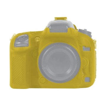 For Nikon D600 / D610 Soft Silicone Protective Case(Yellow)