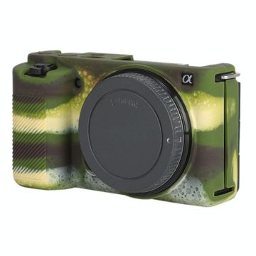 For Sony ZV-E10 Soft Silicone Protective Case (Camouflage)