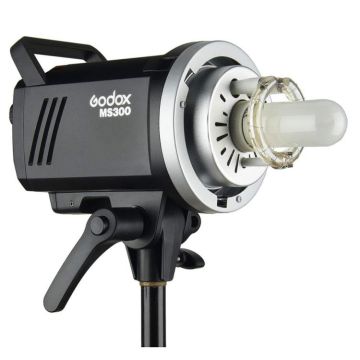 Godox MS300 Studio Flash Light 300Ws Bowens Mount Studio Speedlight (US Plug)