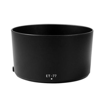 ET-77 Lens Hood Shade for Canon RF 85mm f/2 Macro IS STM Lens (Black)