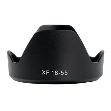 XF 18-55 Lens Hood Shade for FUJIFILM XF 18-55mm f2.8-4 R OIS / XF 14MM F2.8 lens (Black)