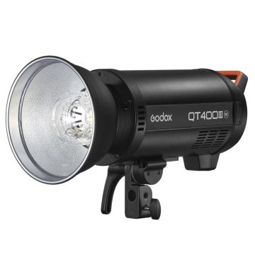Godox QT400III Quicker Studio Flash Light 400Ws Bowens Mount High Speed Flash (UK Plug)