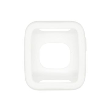 For Xiaomi Redmi Watch Pure Color Silicone Protective Case(White)