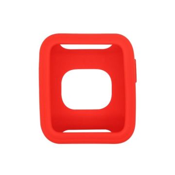 For Xiaomi Redmi Watch Pure Color Silicone Protective Case(Red)