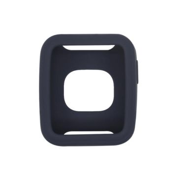 For Xiaomi Redmi Watch Pure Color Silicone Protective Case(Midnight Blue)