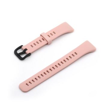 For Honor Band 6 Pure Color Silicone Watch Band(Coral Pink)