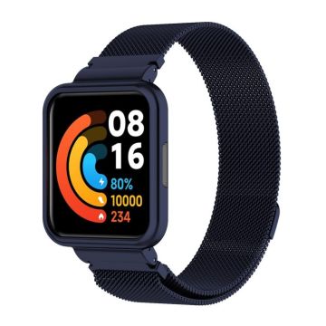 Milanese Watch Band for Xiaomi Redmi Watch 2 Lite International Version(Ink Blue)