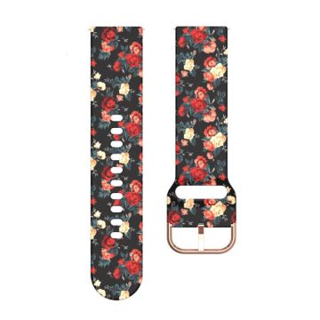 For Galaxy Watch 42mm Silicone Watch Band(Rose)
