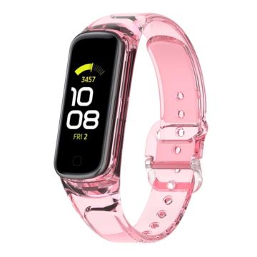 For Samsung Galaxy Fit 2 SM-R220 Discoloration in Light TPU Watch Band(Red)