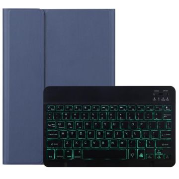 For Lenovo Tab M10 HD Gen 2 Backlight Bluetooth Keyboard Leather Tablet Case(Blue)