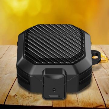 For Samsung Galaxy Buds Live/Buds Pro/Buds 2/2 Pro Anti-fall Earphones Case with Switch(Black)