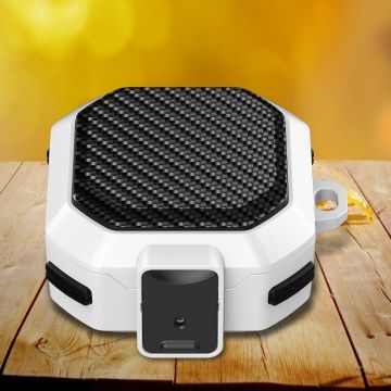 For Samsung Galaxy Buds Live/Buds Pro/Buds 2/2 Pro Anti-fall Earphones Case with Switch (White)