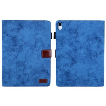 For iPad 2025 / 2022 Cloth Texture Leather Smart Tablet Case(Blue)