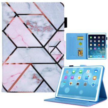 For iPad 2025 / 2022 Colored Drawing Leather Smart Tablet Case(Grid)