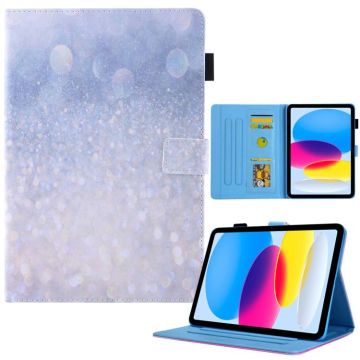 For iPad 2025 / 2022 Colored Drawing Leather Smart Tablet Case(Glittering Sand)