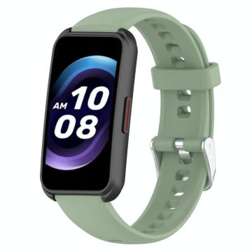 For Keep Band B5 / B4 / B4 Lite 16mm Glossy Surface Silicone Watch Band(Glacier Green)