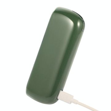 For IQOS ILUMA TPU Electronic Cigarette Protective Case Charging Compartment(Transparent Green)