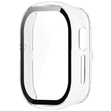 For Honor Watch 4 PC + 9H Tempered Glass Integrated Watch Case(Transparent)