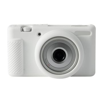 For Sony ZV-1F / ZV1 M2 Soft Silicone Protective Case(White)