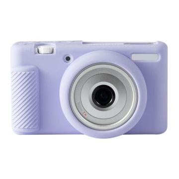 For Sony ZV-1F / ZV1 M2 Soft Silicone Protective Case(Purple)