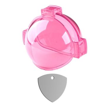 For Insta360 X3 Housing Diving Color Lens Filter(Pink)