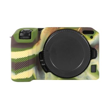 For Nikon Z 30 Soft Silicone Protective Case with Lens Cover(Camouflage)