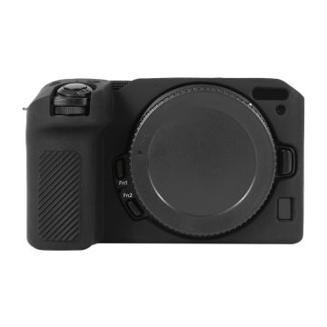 For Nikon Z 30 Soft Silicone Protective Case with Lens Cover(Black)
