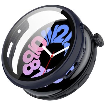 For vivo Watch 3 PC + Tempered Glass Film Integrated Watch Case(Ink Blue)