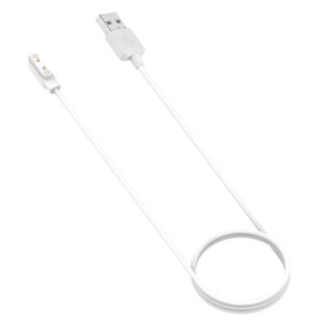 For Xiaomi HayLou Solar Plus LS16 Smart Watch Magnetic Charging Cable, Length: 60cm(White)